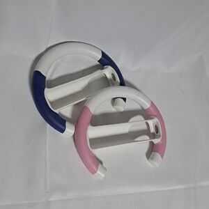 Wii Turbo Wheels Set Of 2 Blue‎ And Pink